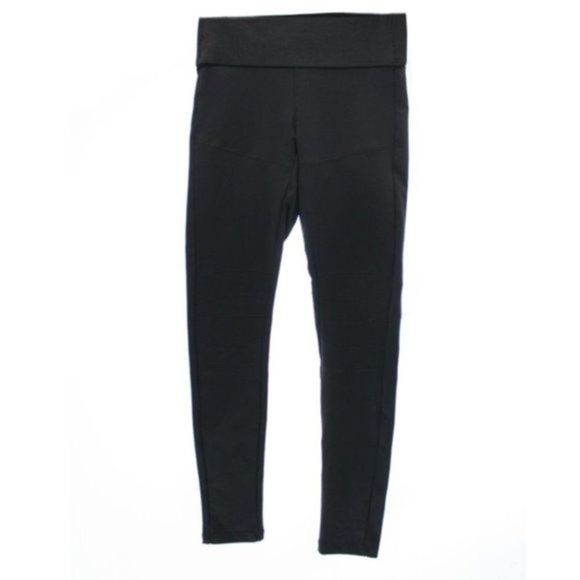 KORAL ACTIVEWEAR Black Nylon Blend Leggings Girl's Size Small